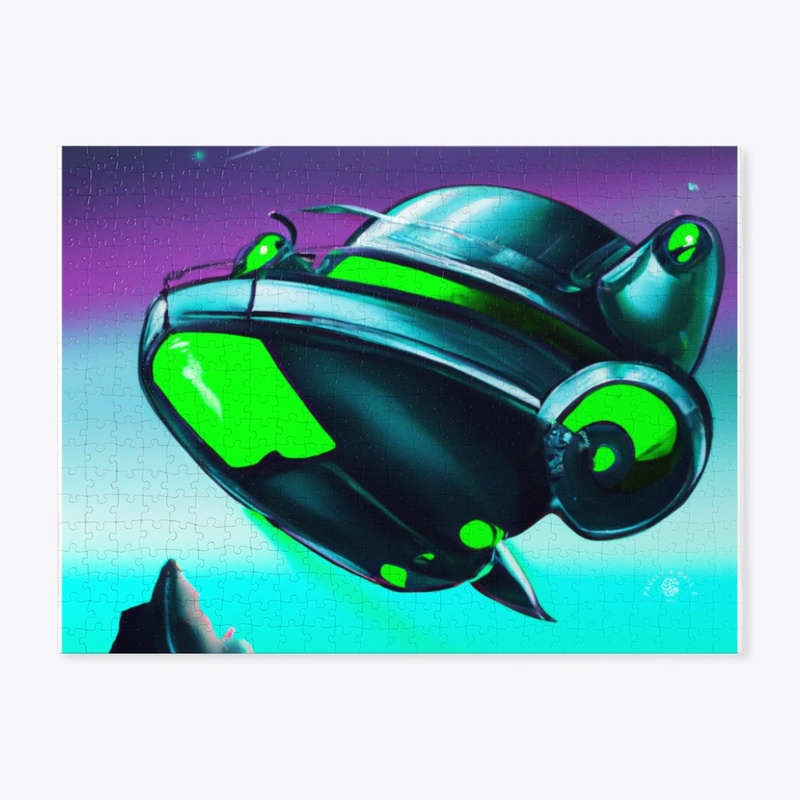 Paully x Dall-E Liftoff puzzle