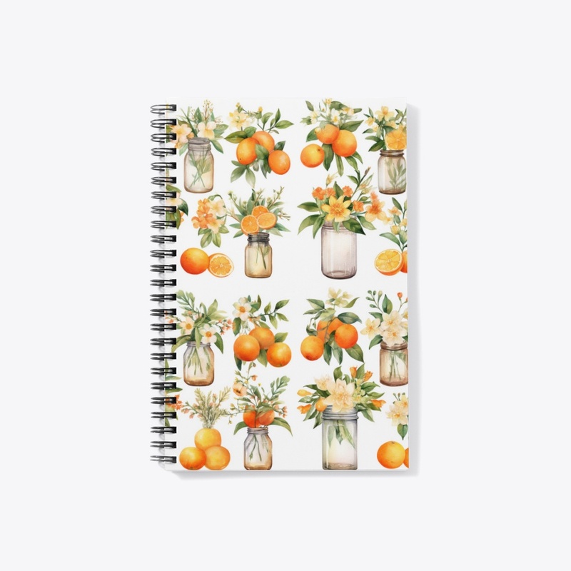 Watercolor Oranges Clipart