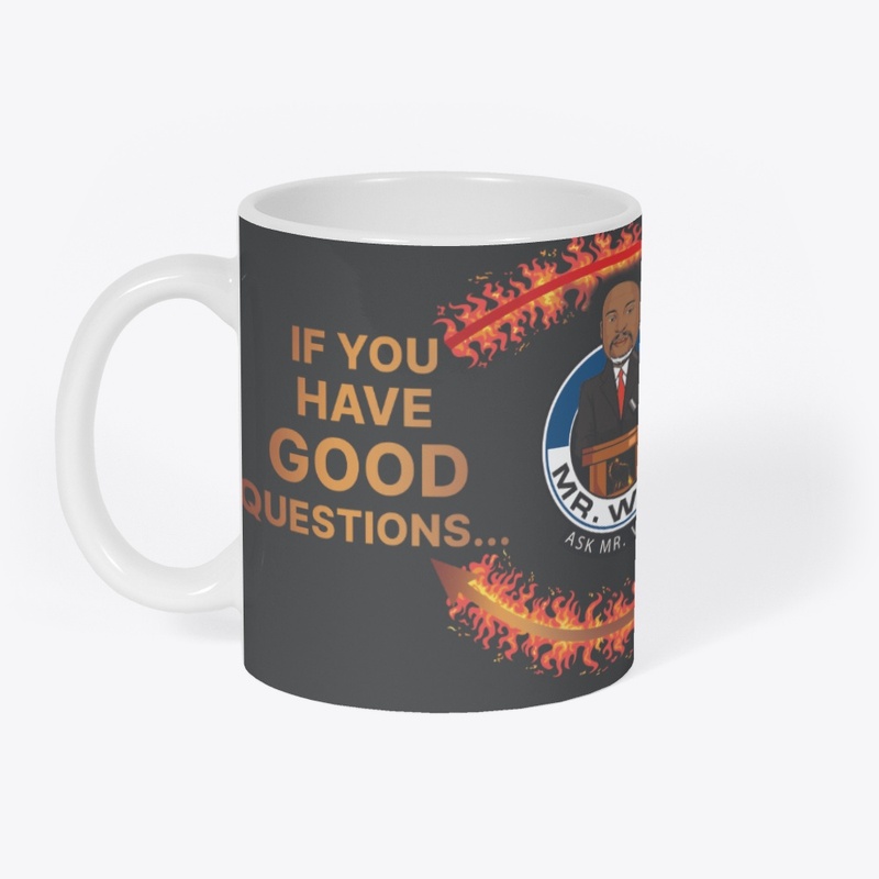 ASK MR. WOLF MUG