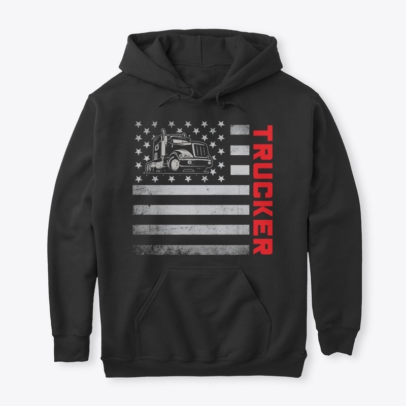 Trucker US Flag