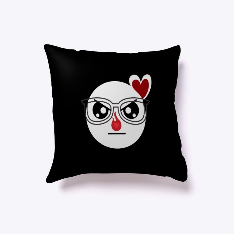 Angry In Love Cute Emoji with Glasses 