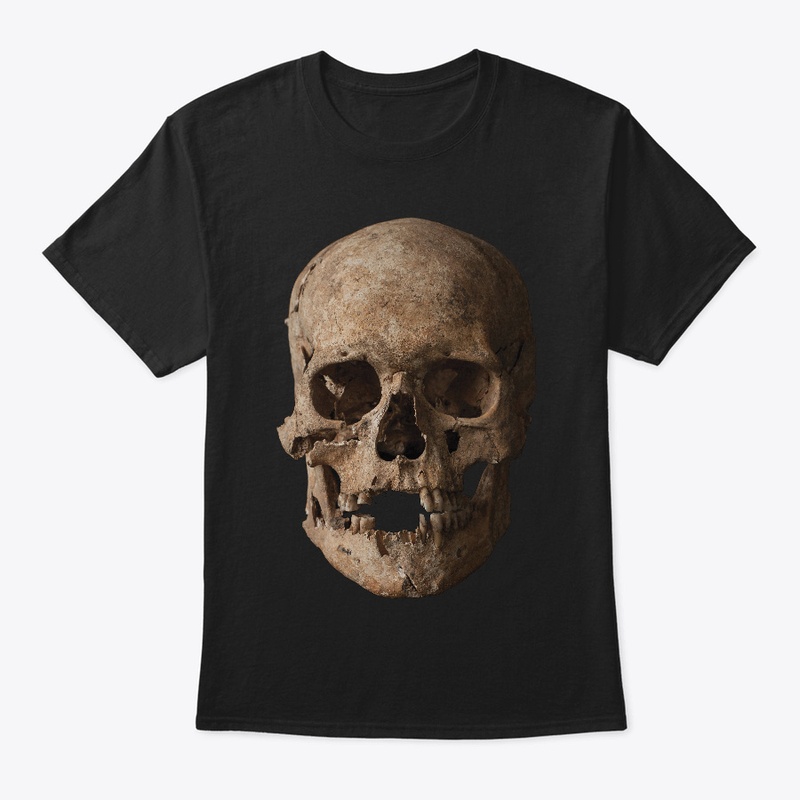 Old Weathered Skull Front