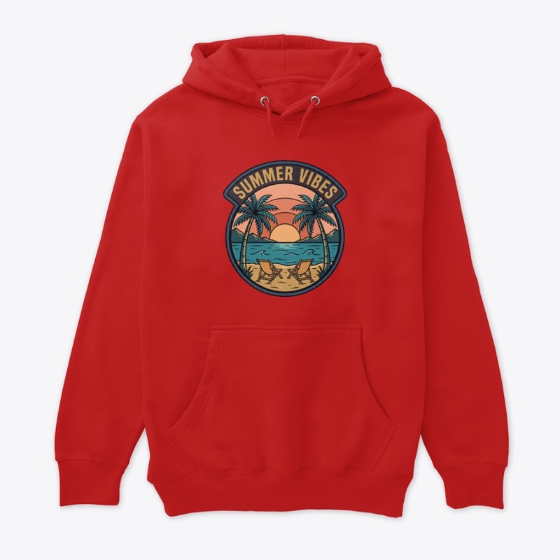 Vintage Summer Vibes T-Shirt Design
