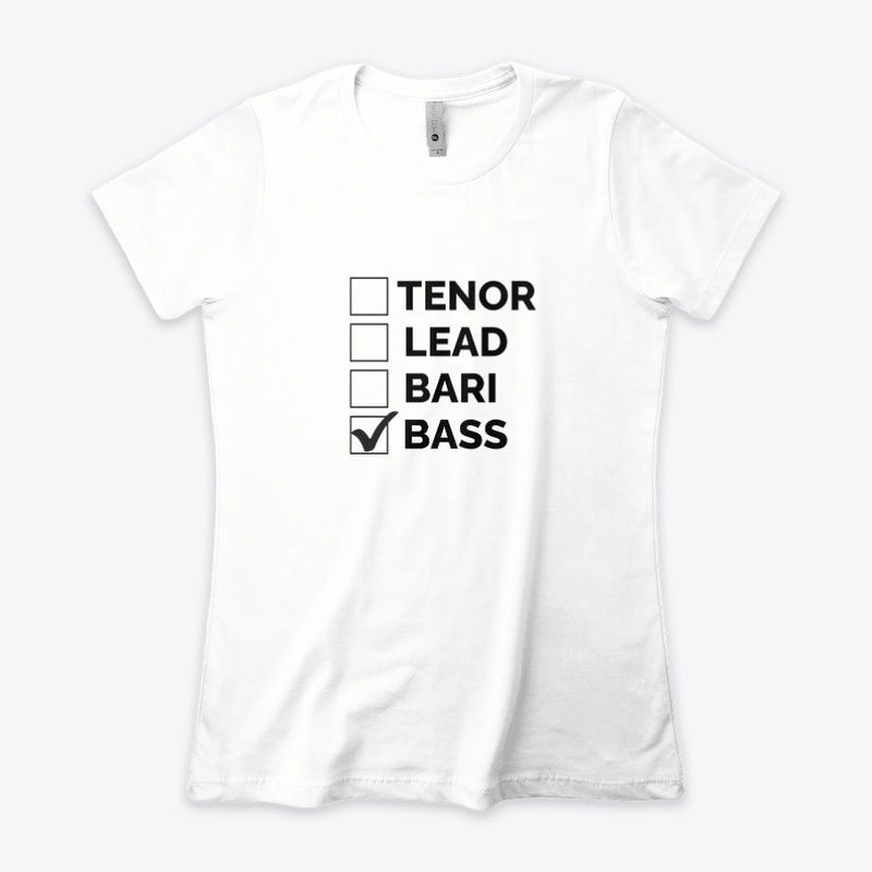 Block Bass Check Mark Black