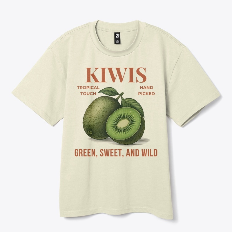Kiwi | Vintage Fruit Art