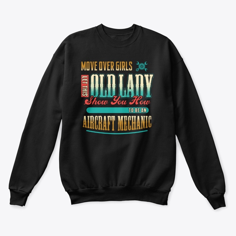 Aircraft Mechanic At Work Hoodie