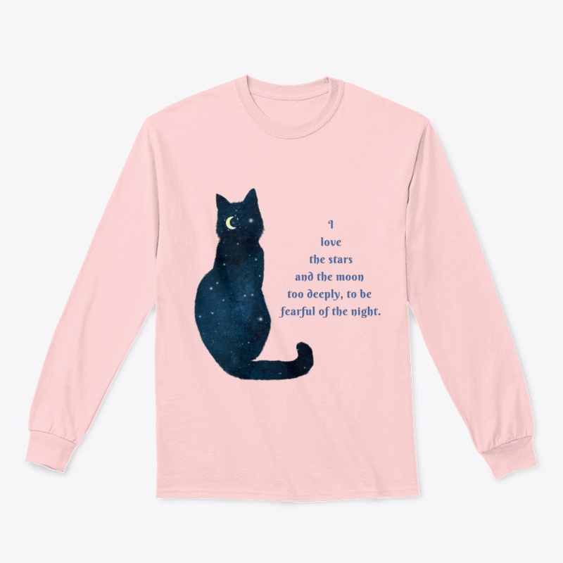 Moon Cat Loves The Stars Quote