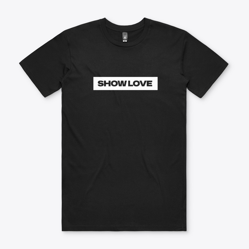 SHOW LOVE REVERSE BOX LOGO