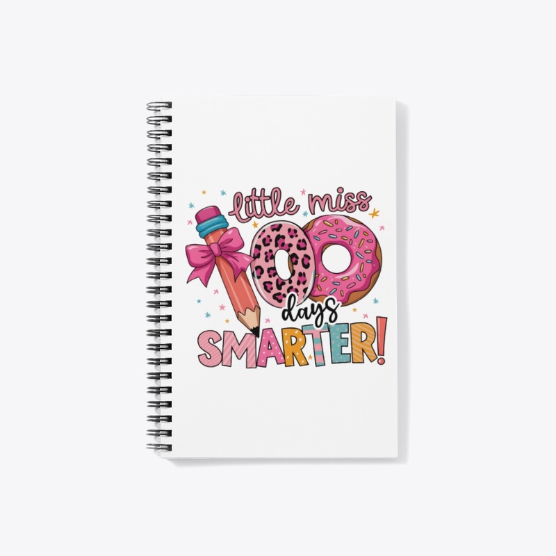 Little Pink Miss 100 Days Smarter