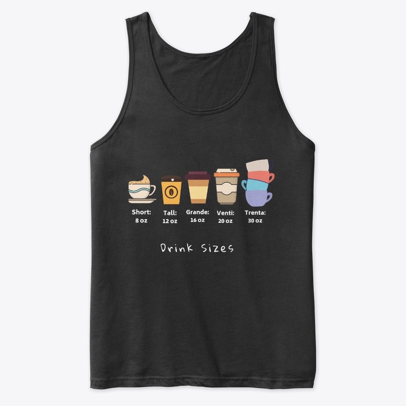 Coffee drink sizes