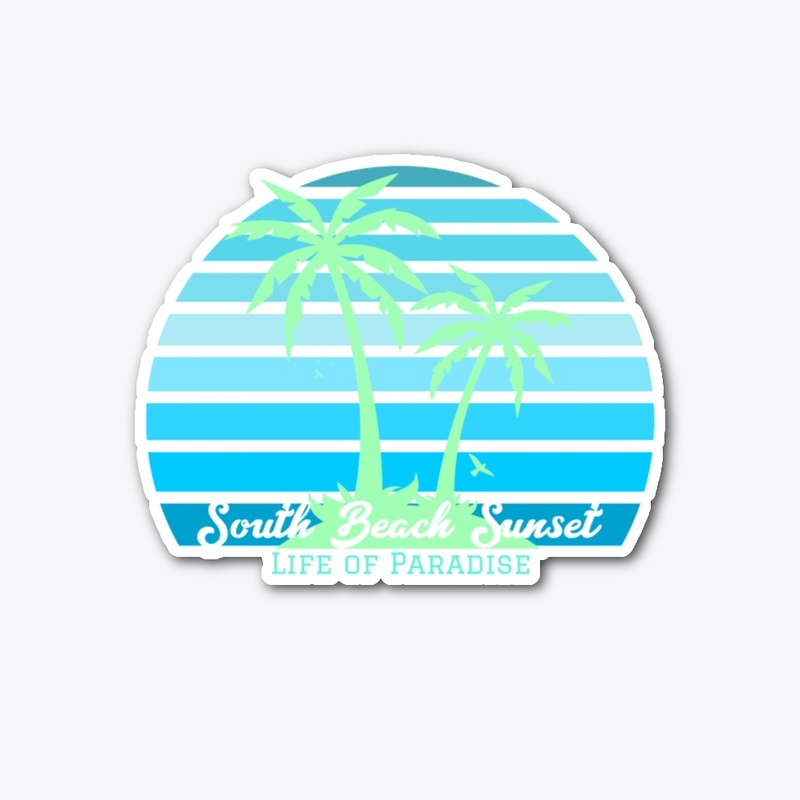 South Beach Sunset: Life of Paradise