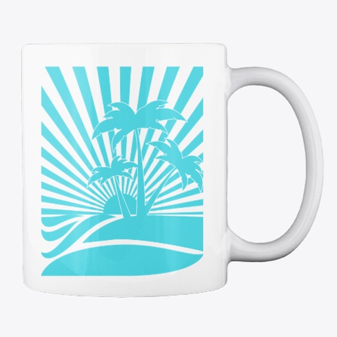 Stickers + Mugs  White T-Shirt Back