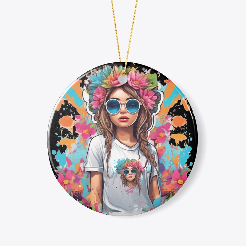 Beautiful lady design 