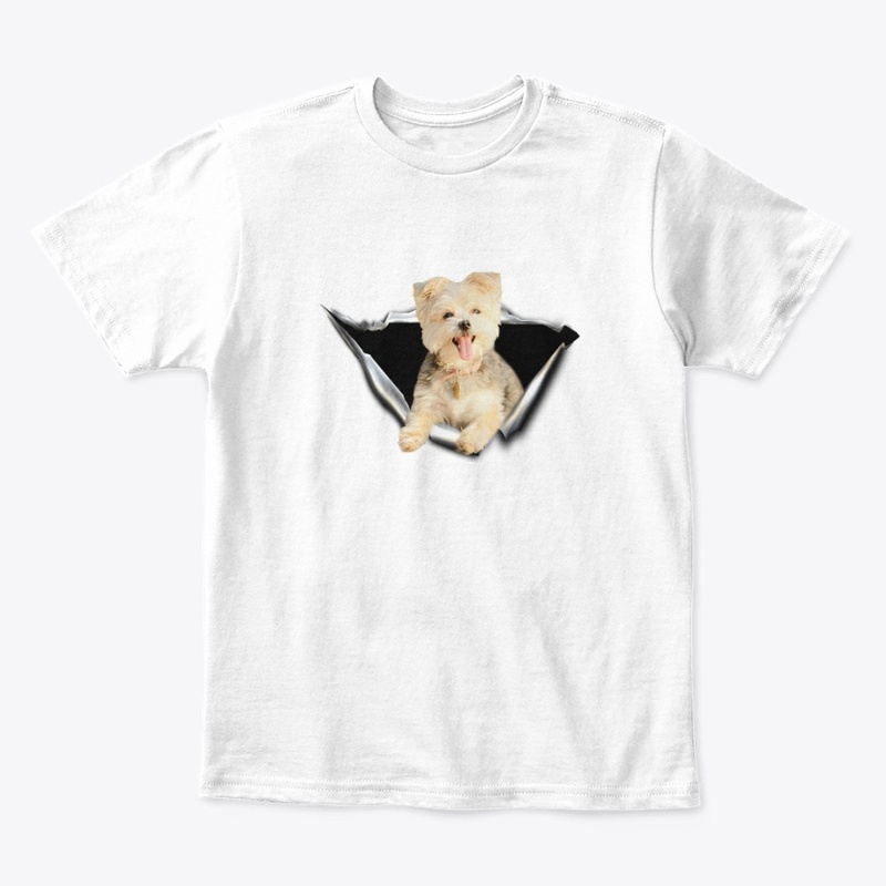 morkie 3D Car sticker