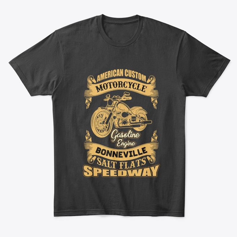 American Custom Motorcycle T Shirt 