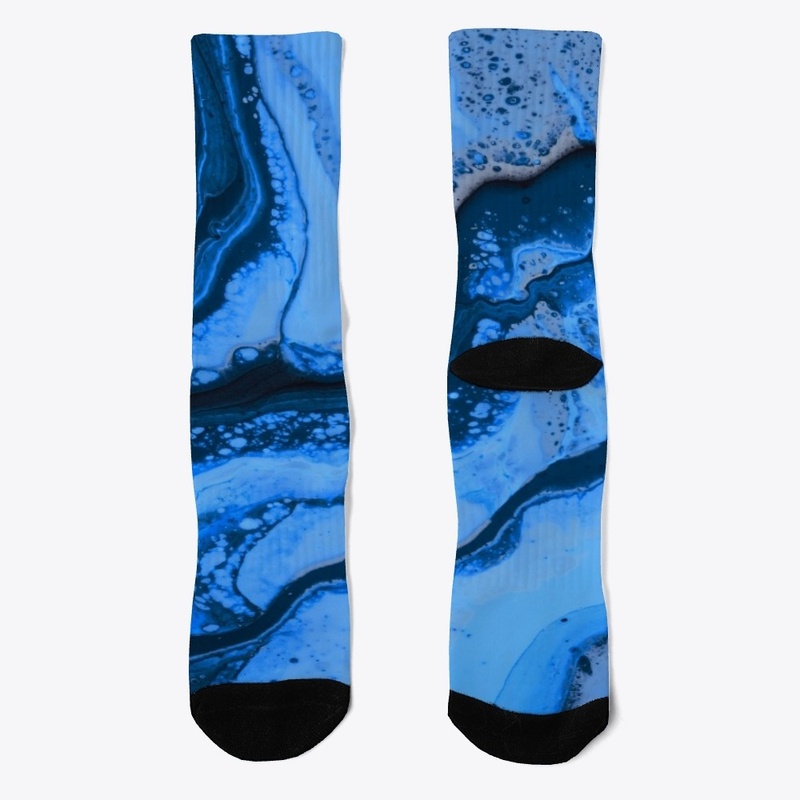 sticky blue oil