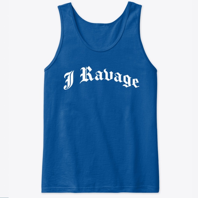 J Ravage Name Text White