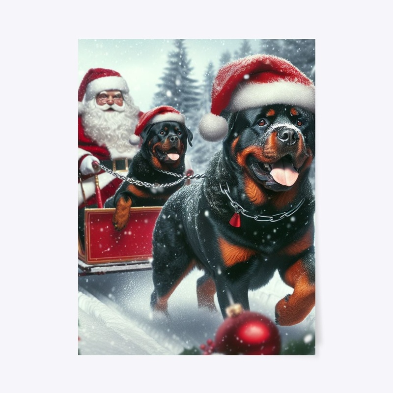 Rottweiler Christmas