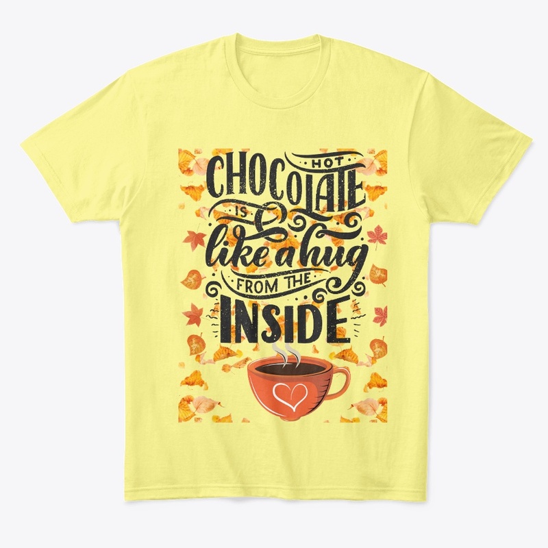 hot chocolate is like a hug from inside