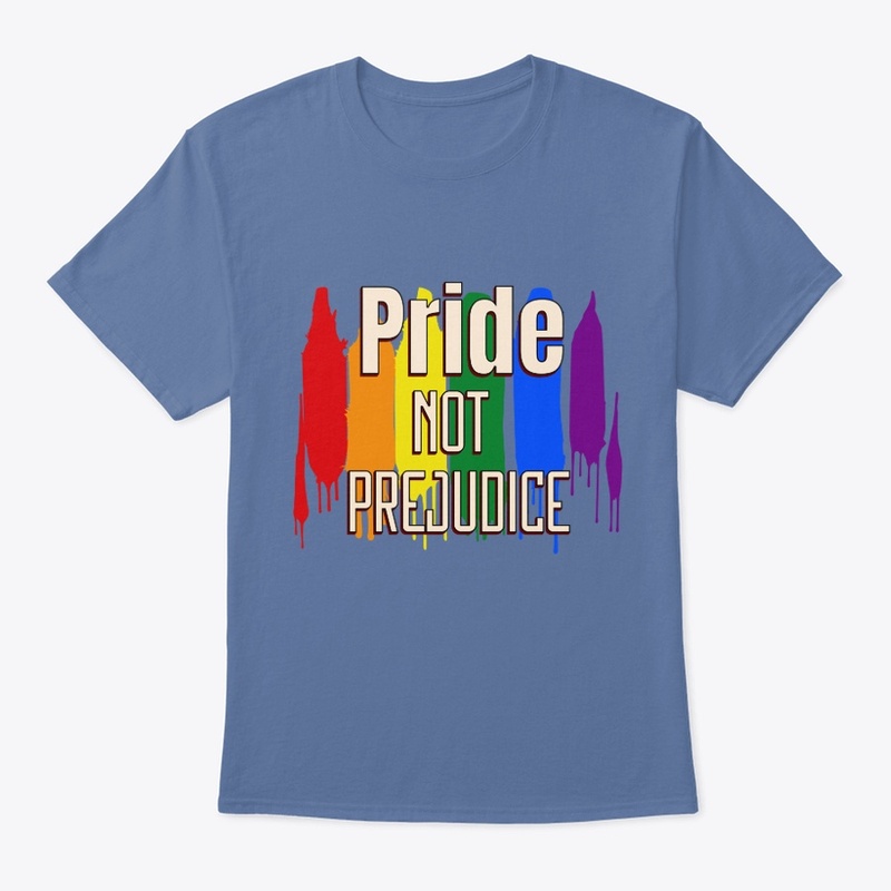 Pride Not Prejudice Paint Pride Flag
