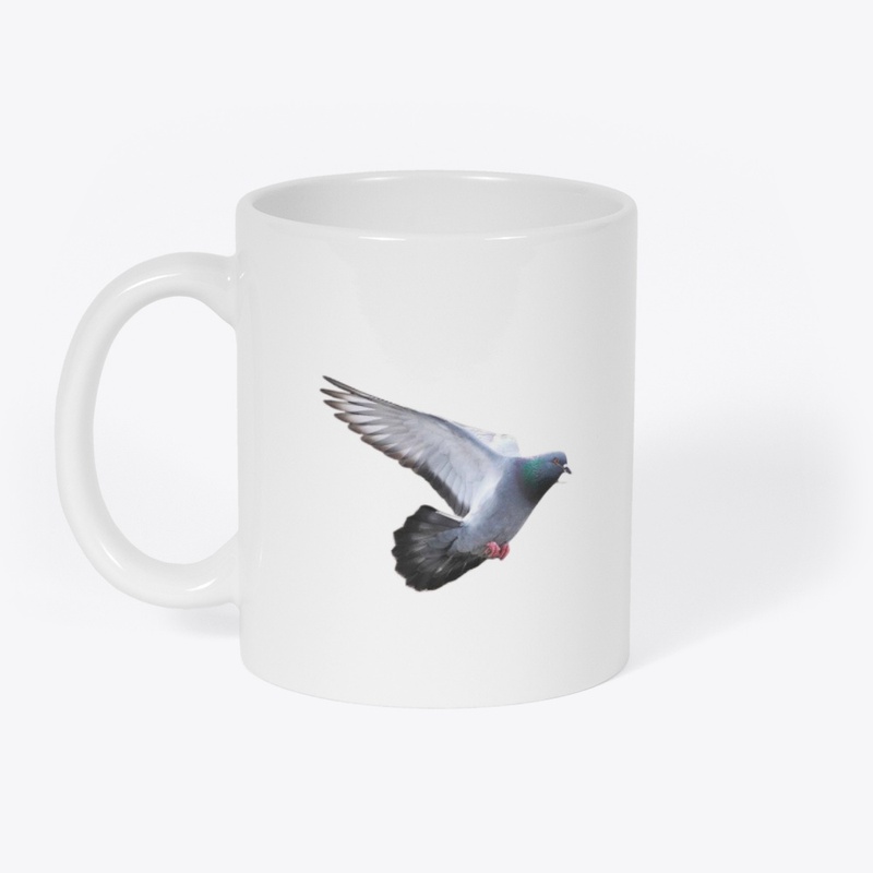 I Love Pigeons And Coffee Mug