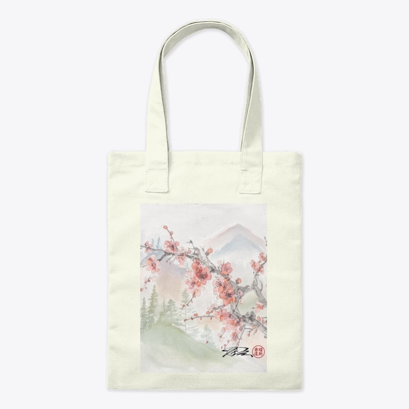 Mount Fuji cherry blossoms