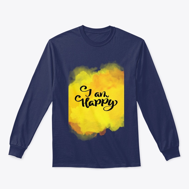 Happy Cloud T-shirt design