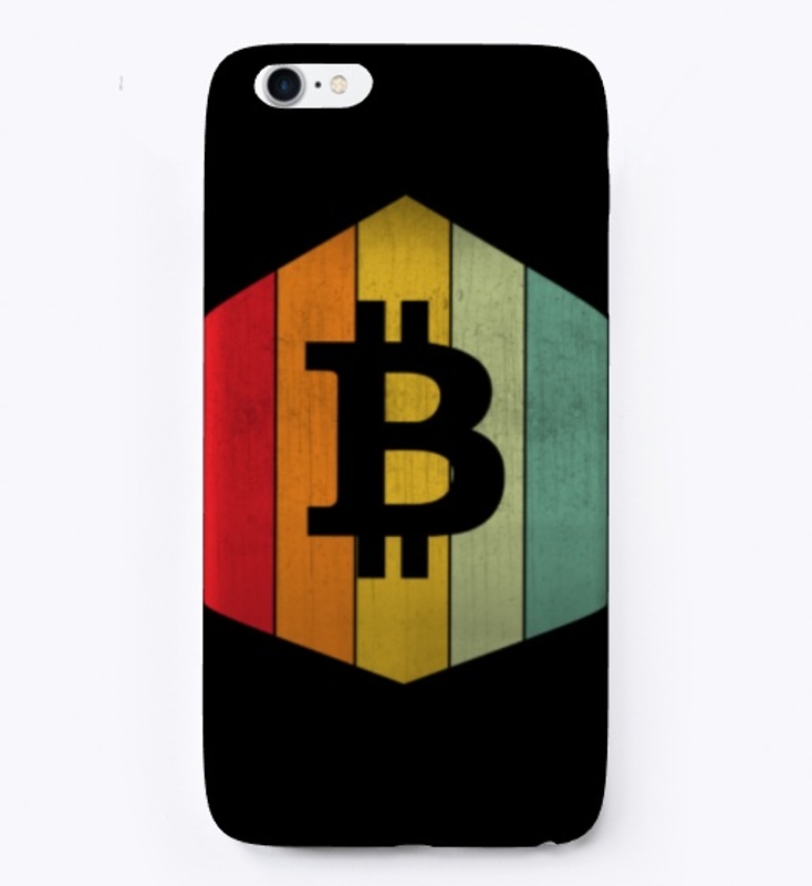 Vintage Bitcoin Logo - Cryptocurrency - 
