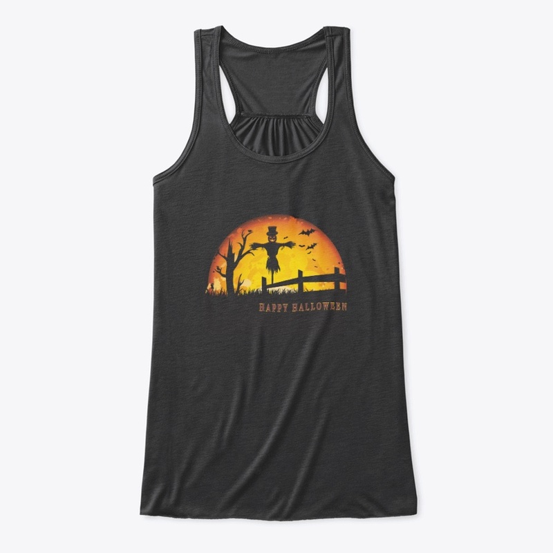 Cute Halloween Theme Shirt for Women