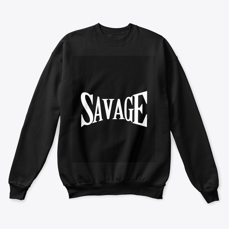 "Savage Black Tee - Unleash Boldness!"