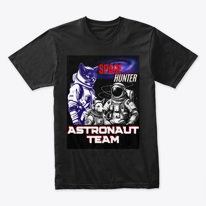 Space Hunter Astronaut Team T-shirt 