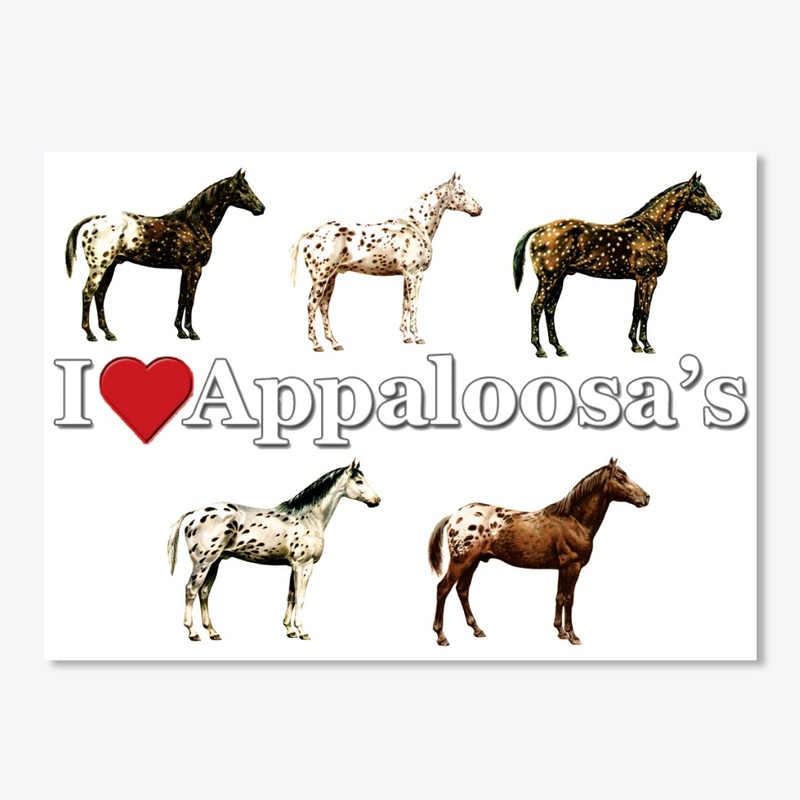 I love Appaloosa's