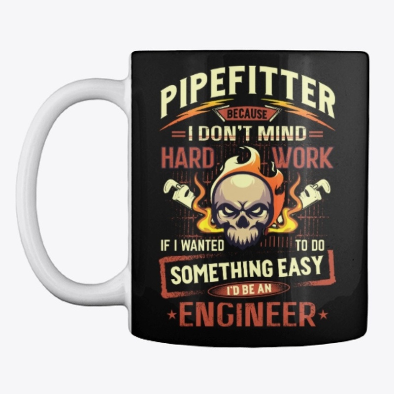Hardworking Pipefitter Hoodie