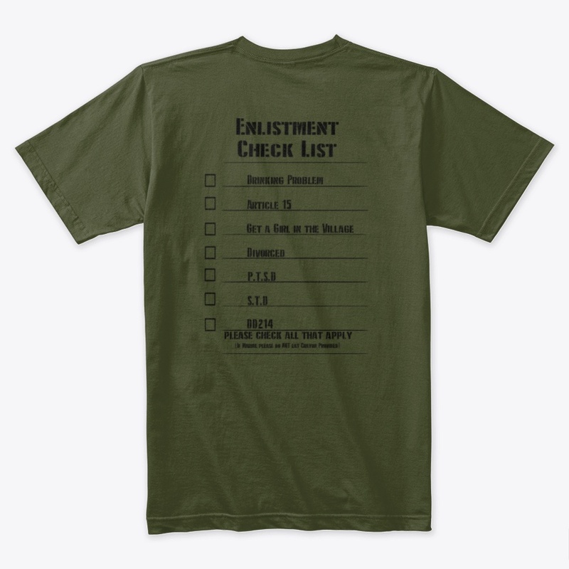 Enlistment Check List