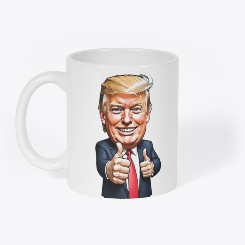 Trump Showing Double Thumbs Up