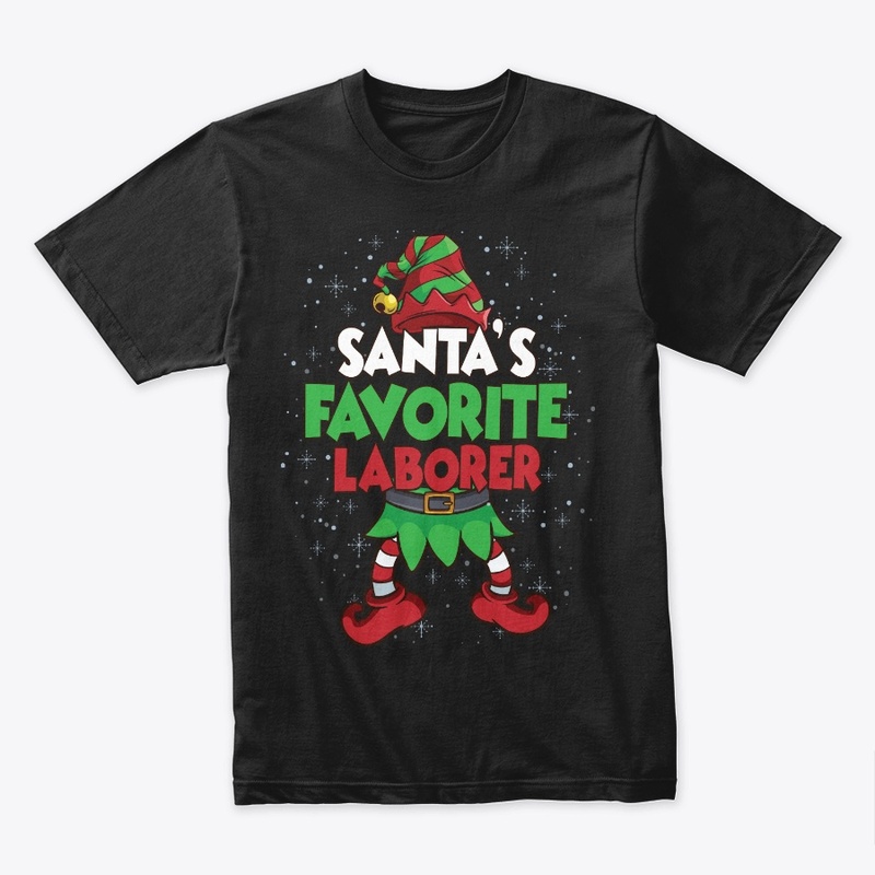 Santa's Favorite Laborer Hoodie