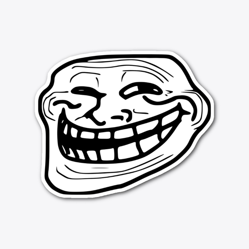 Troll Face Sticker