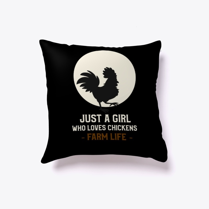 Just a girl who loves chickens