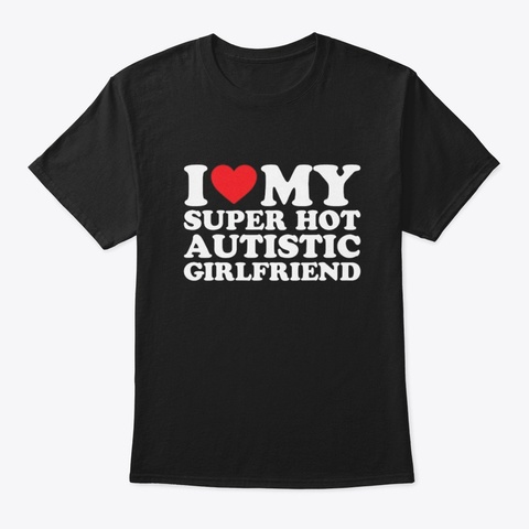 Autismm  Black T-Shirt Front