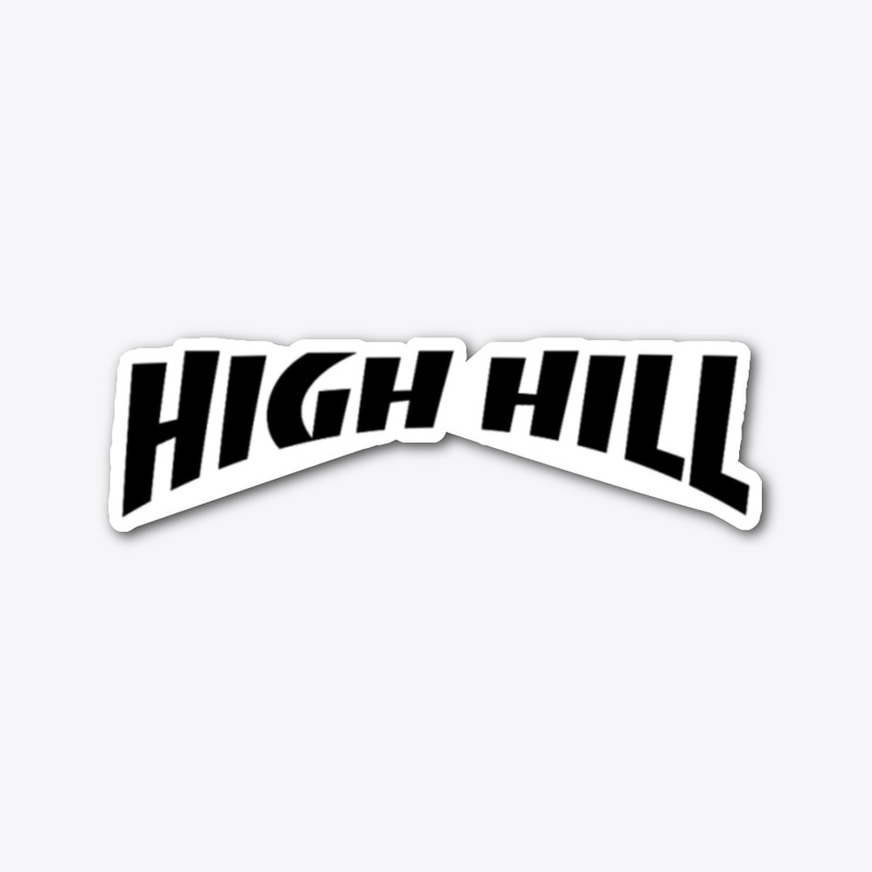 HIGH HILL LOGO STICKER