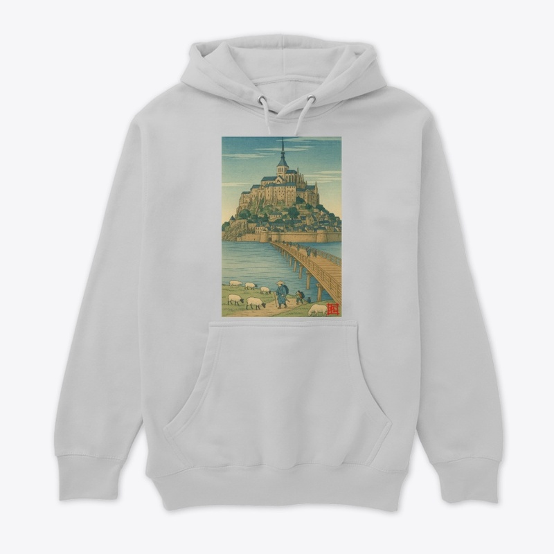 Mont Saint Michel - Utagawa Style