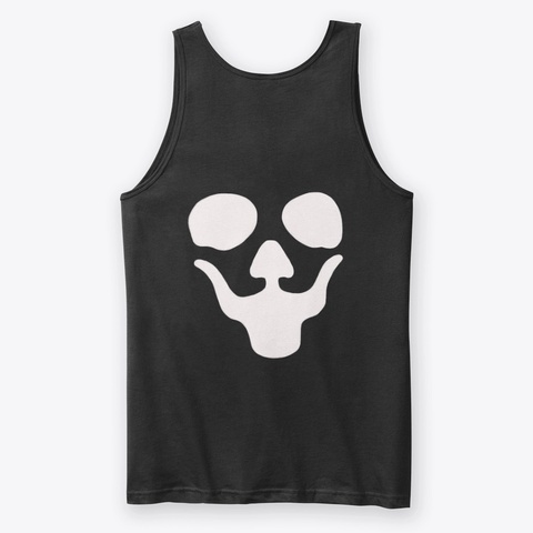 Dj Tank Top  Black T-Shirt Back