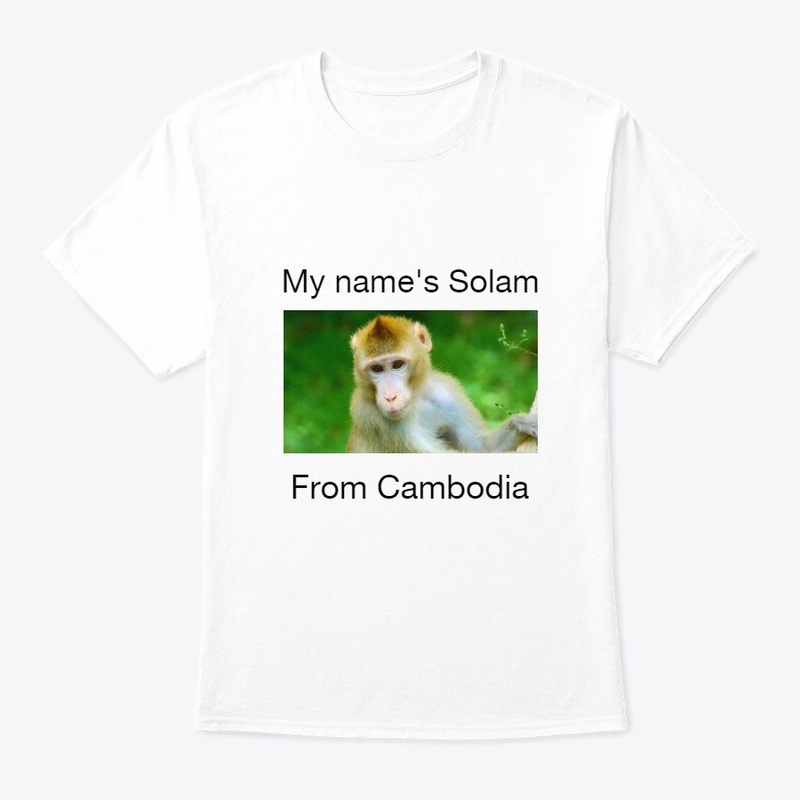 Solam on T shirt now so adorable