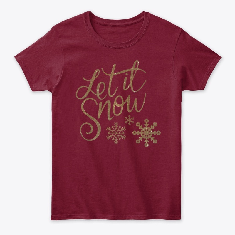 Let it snow - gold