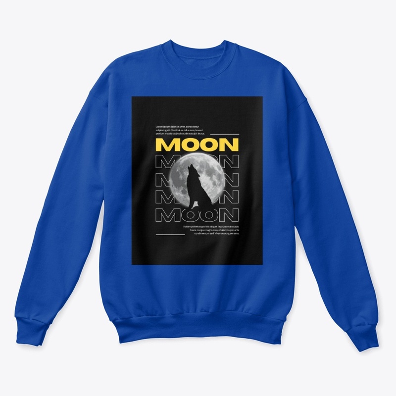 On the moon ne designs hoodie 