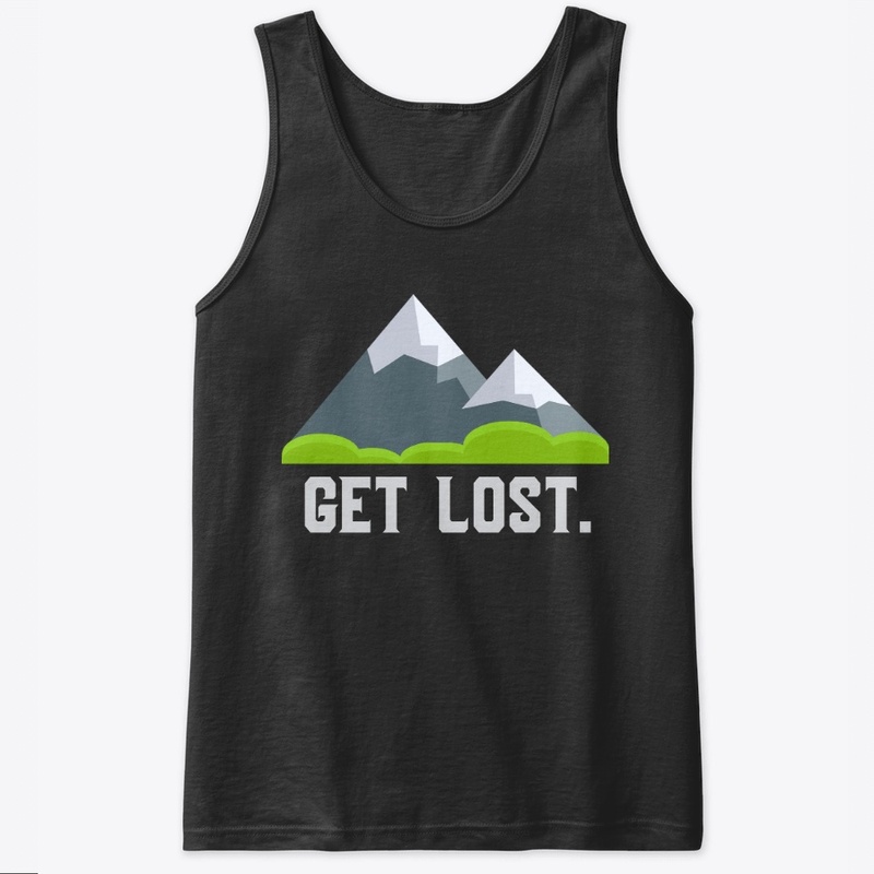 get lost hiking t shirts