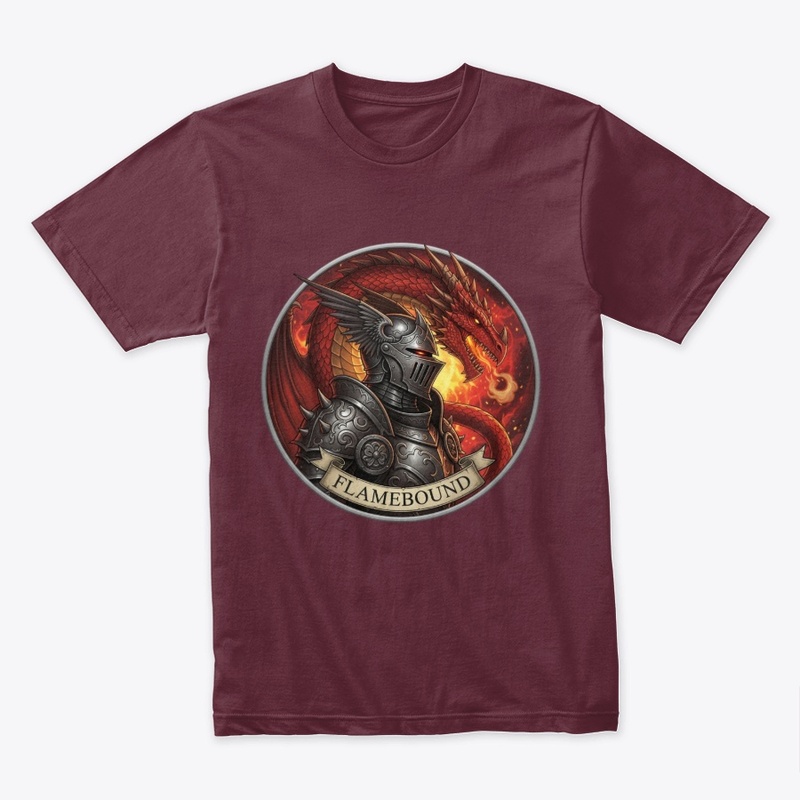 Flamebound Dragon Knight Emblem
