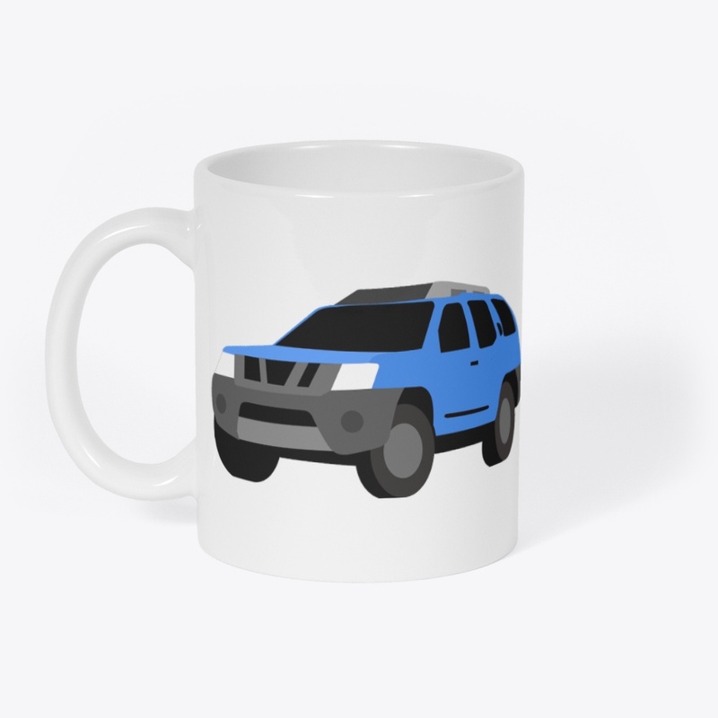 Blue SUV