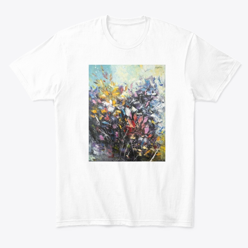 Colorful Abstract Floral Art Print