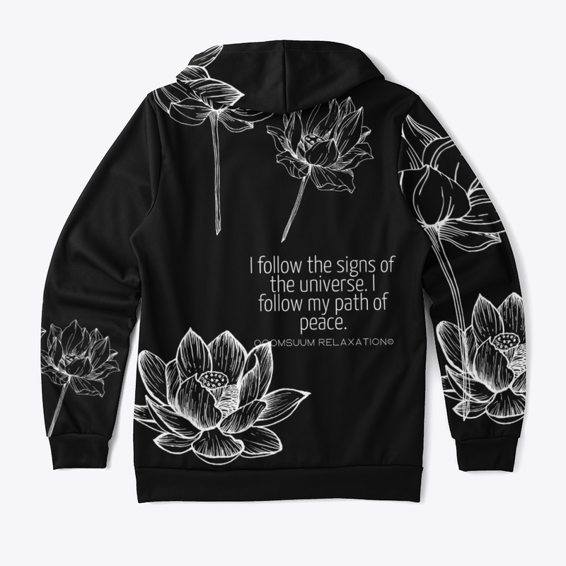 I follow the path♥ Lotus Hoodie